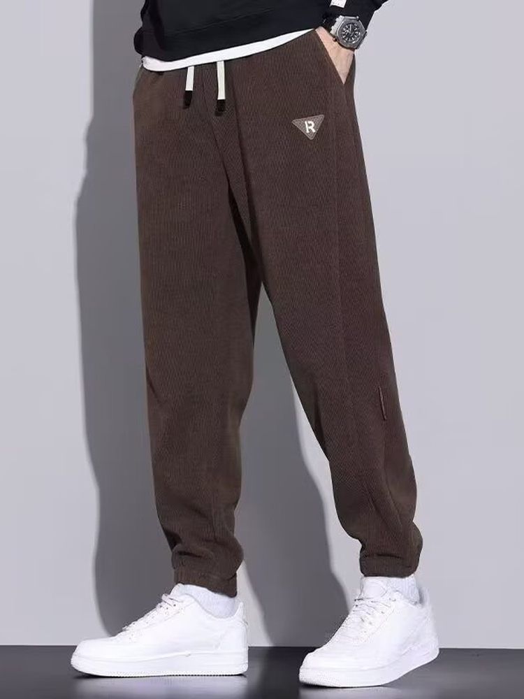Corduroy Pant Warm - Men's Winter Warm Fleece Lined Thick
