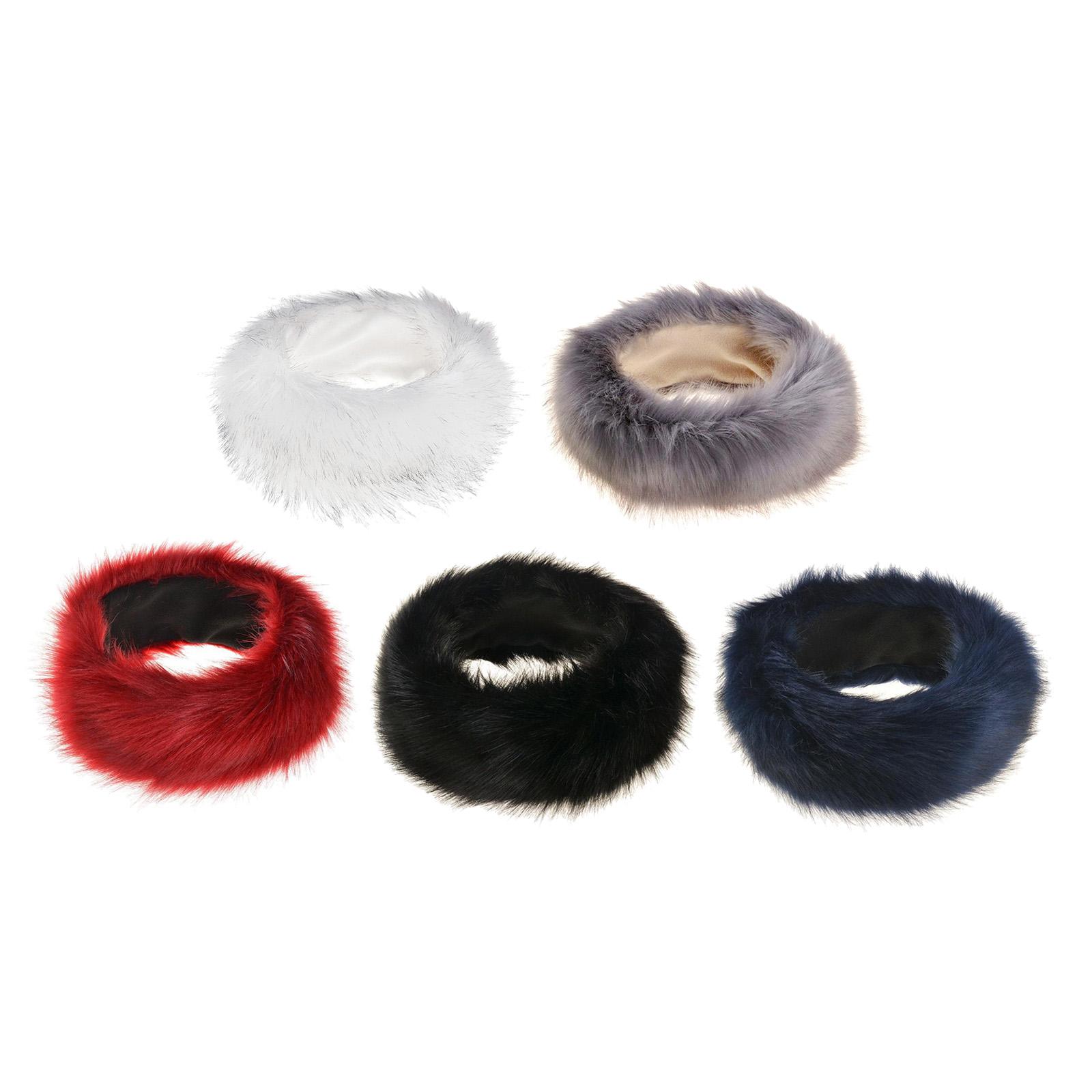 Faux Fur Ear Warmer Headband f - Fleece Ear Warmer Band 评论和价格