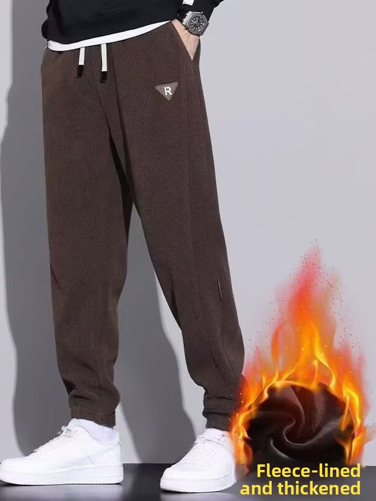 Men's Winter Warm Fleece Lined - Corduroy Pant Warm 评论和价格