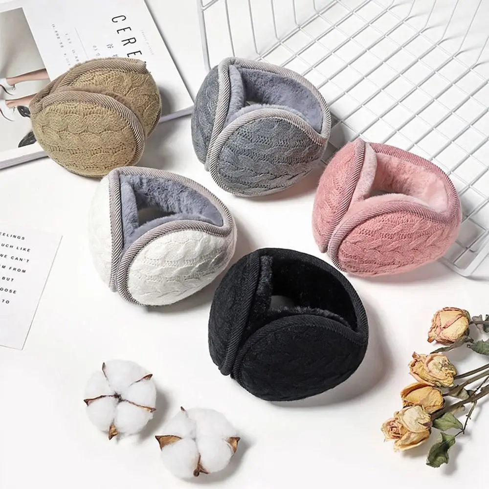 For Men Women Winter Ear Muffs - Fleece Ear Warmer Band 评论和价格