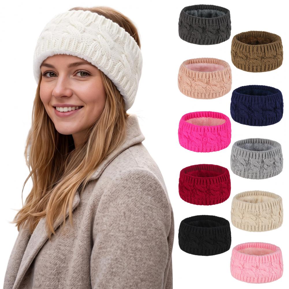 Winter Ear Warmers for Women C - Fleece Ear Warmer Band 评论和价格
