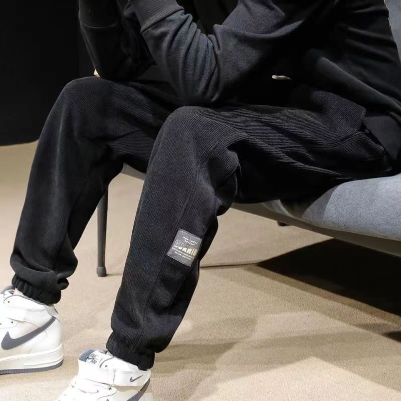 Thickened Fleece Men's Casual  - Corduroy Pant Warm 评论和价格