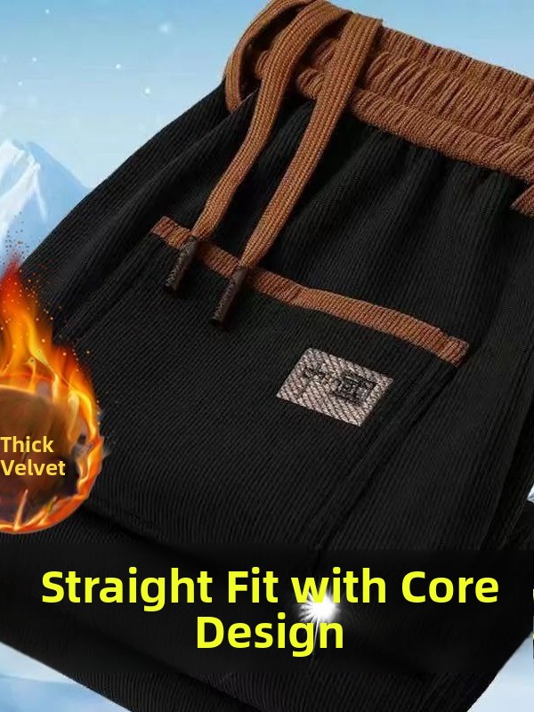 Men's Casual Corduroy Pants Au - Corduroy Pant Warm 评论和价格