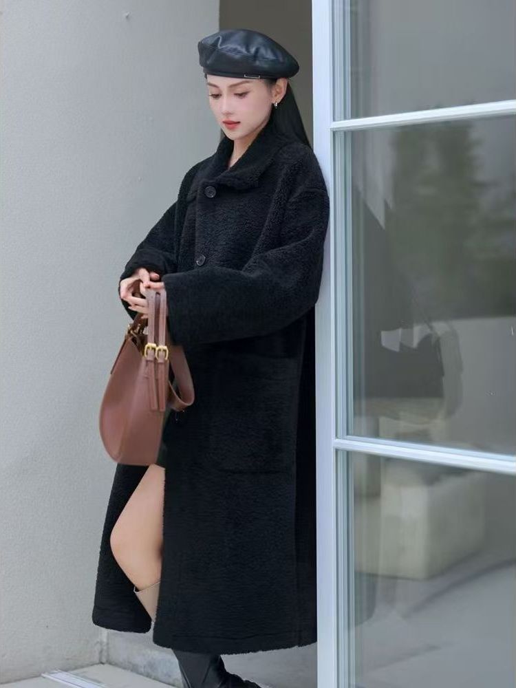 Japanese Style plus Size Women - Wool Coat Peacoat 评论和价格