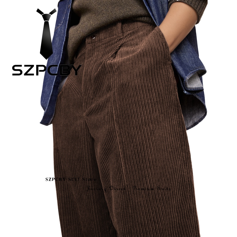 Corduroy Men's Pants Thick War - Corduroy Pant Warm 评论和价格