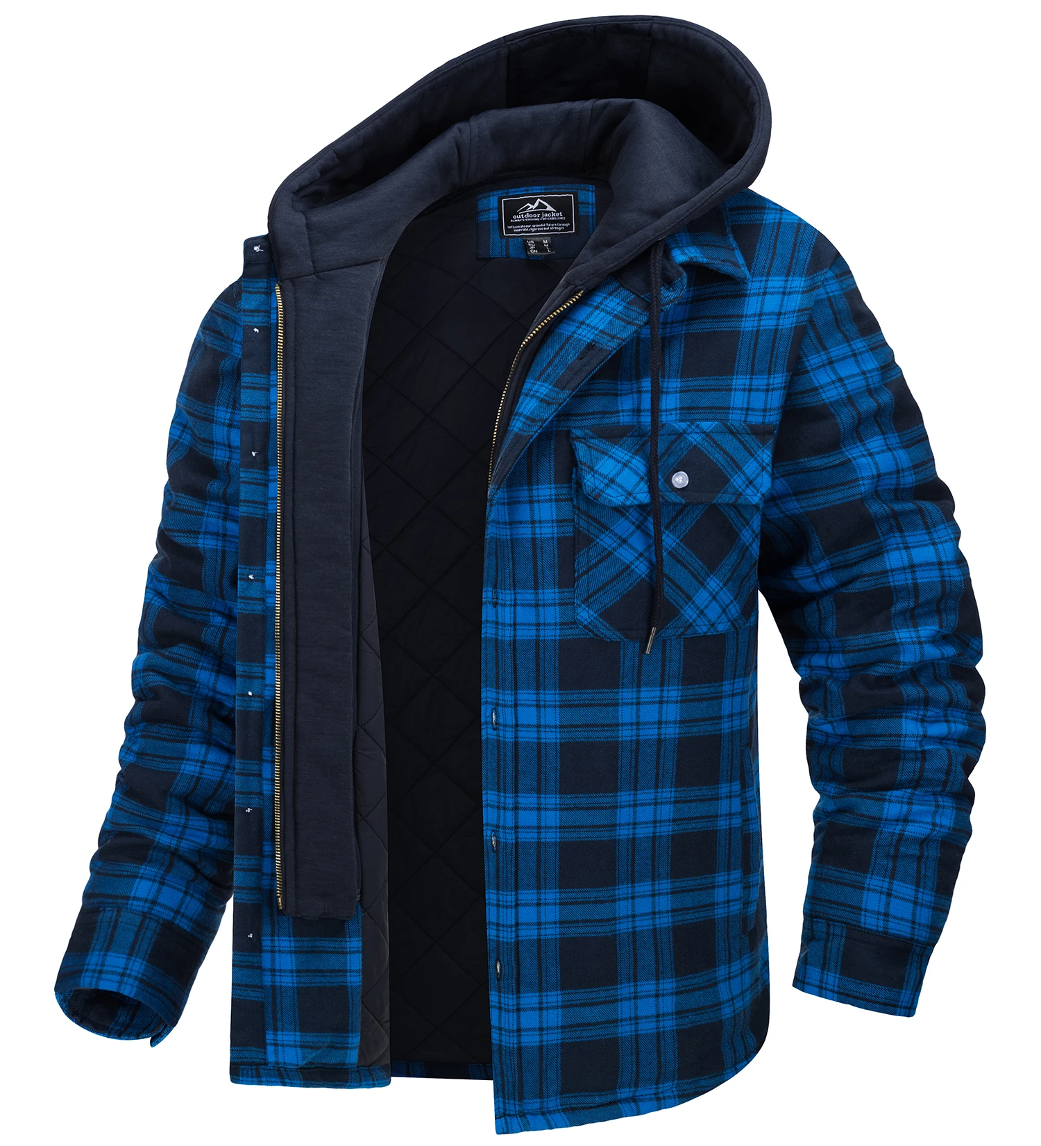 2026 Men's Flannel Shirt Jacke - Flannel Shirt Lined 评论和价格