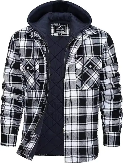 2026 Men's Flannel Shirt Jacke - Flannel Shirt Lined 评论和价格