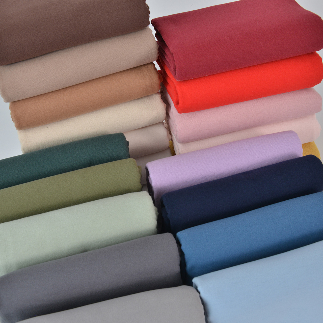 Half Meter Solid color Baby's  - Flannel Shirt Lined 评论和价格