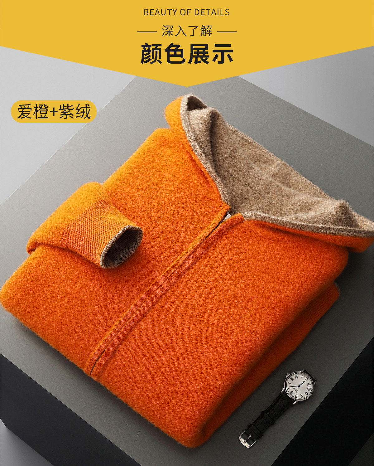 100% pure cashmere men's doubl - Wool Coat Peacoat 评论和价格